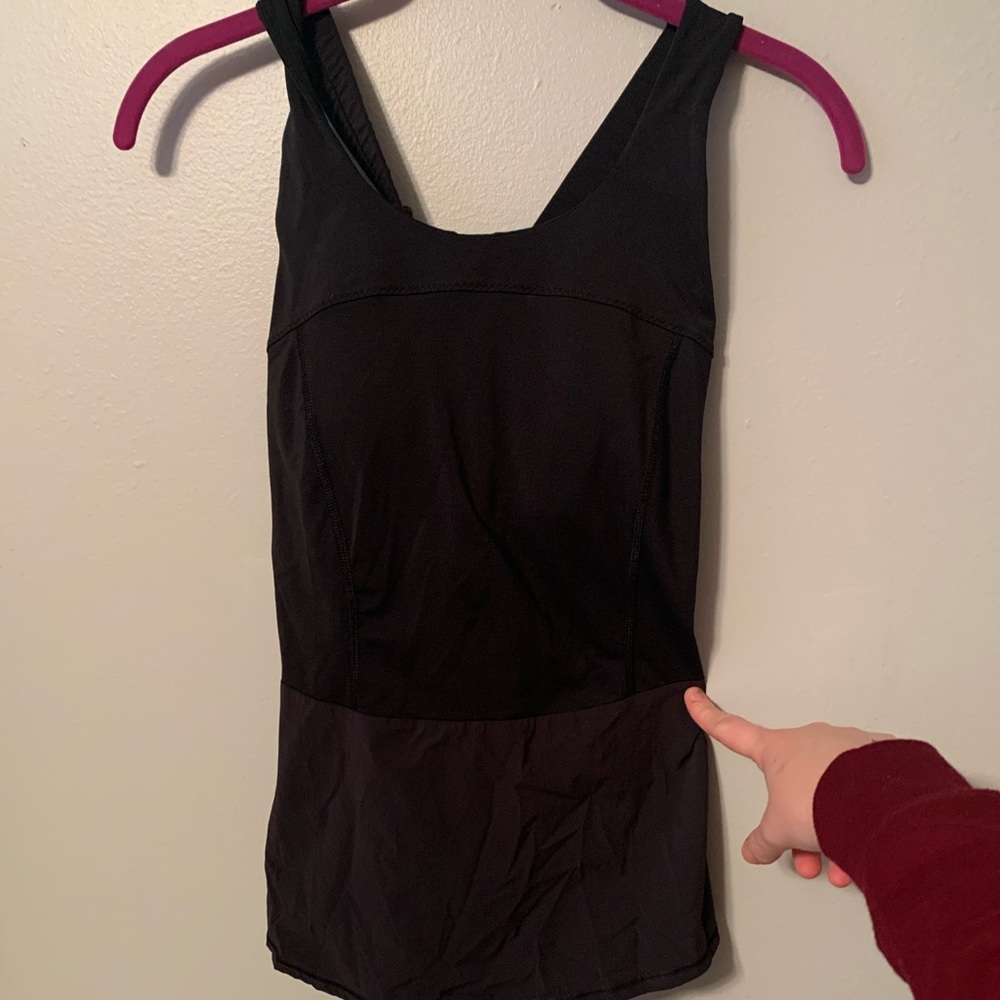 Lululemon Peplum Tank RARE